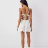 Rochie mini evazată tăiată Rochie mini evazată tăiată