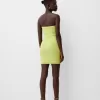 Rochie mini împletită fără umeri Rochie mini împletită fără umeri