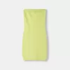 Rochie mini împletită fără umeri Rochie mini împletită fără umeri