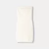 Rochie mini împletită fără umeri Rochie mini împletită fără umeri