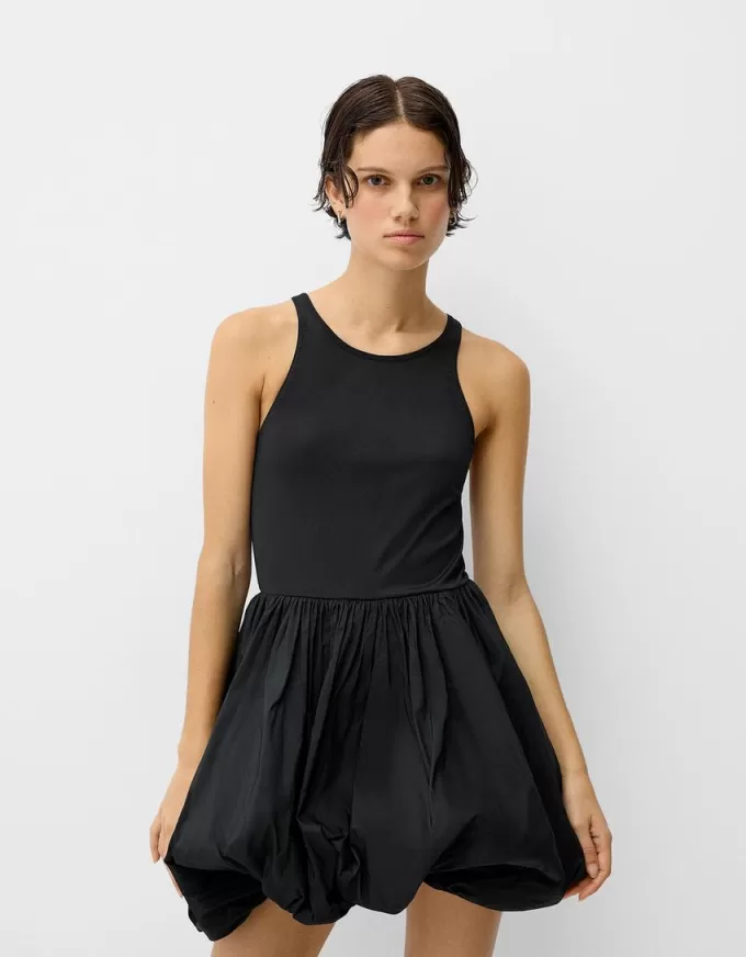 Rochie mini maxi balon Rochie mini maxi balon