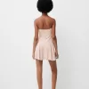 Rochie mini tip bandeau din crepon Rochie mini tip bandeau din crepon
