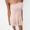 Rochie mini tip bandeau din crepon Rochie mini tip bandeau din crepon
