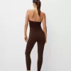 Salopetă cu decupaj bandeau Salopetă cu decupaj bandeau