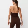 Salopetă cu decupaj bandeau Salopetă cu decupaj bandeau