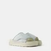 Sandale groase din denim Sandale groase din denim