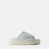 Sandale groase din denim Sandale groase din denim