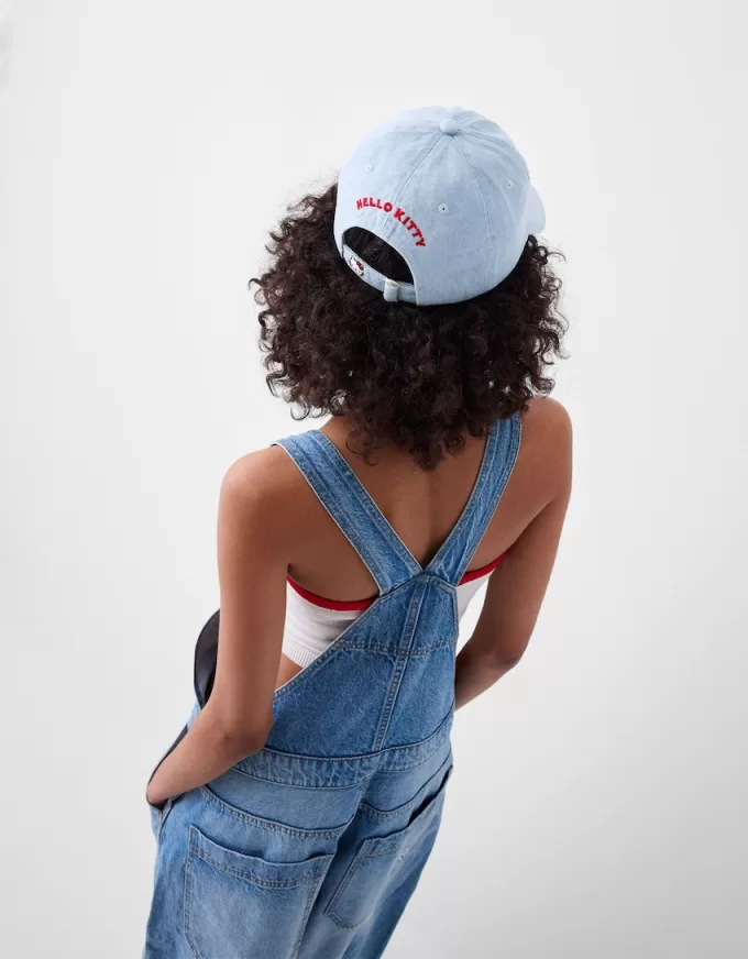 Șapcă din denim Hello Kitty Mania Șapcă din denim Hello Kitty Mania