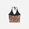 Tankini cu imprimeu animal Tankini cu imprimeu animal