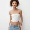Top bandeau cu strasuri Top bandeau cu strasuri