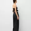 Top bandeau din catifea Top bandeau din catifea