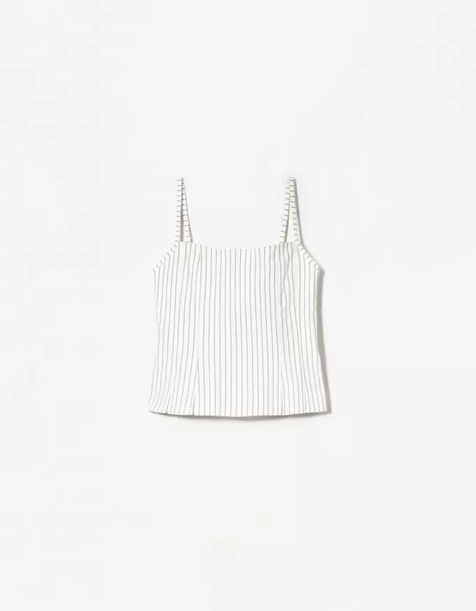 Top bengalin cu bretele Top bengalin cu bretele
