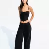 Top corset din dantela SERIA BERSHKA
