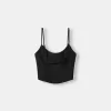Top corset din satin Top corset din satin