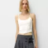 Top corset din satin Top corset din satin