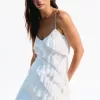 Top cu volane asimetric SERIA BERSHKA
