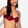 Top de bikini burgundy adunat Top de bikini burgundy adunat