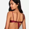 Top de bikini burgundy adunat Top de bikini burgundy adunat