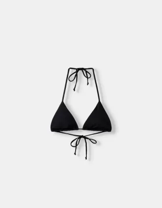 Top de bikini cu bretele subțiri Top de bikini cu bretele subțiri