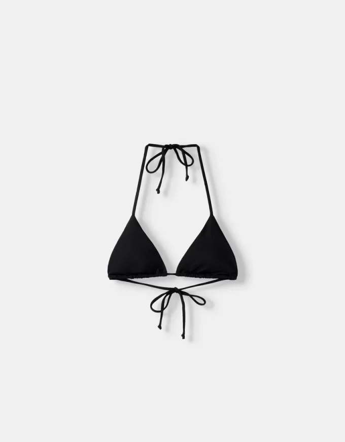 Top de bikini cu bretele subțiri Top de bikini cu bretele subțiri
