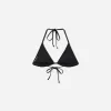 Top de bikini reversibil cu imprimeu animal Top de bikini reversibil cu imprimeu animal