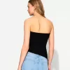Top tip bandeau cu volan Top tip bandeau cu volan