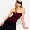 Top tip bandeau cu volan Top tip bandeau cu volan