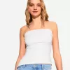 Top tip bandeau cu volan Top tip bandeau cu volan