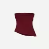 Top tip bandeau cu volan Top tip bandeau cu volan