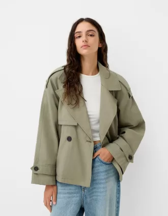 Trench oversize scurt