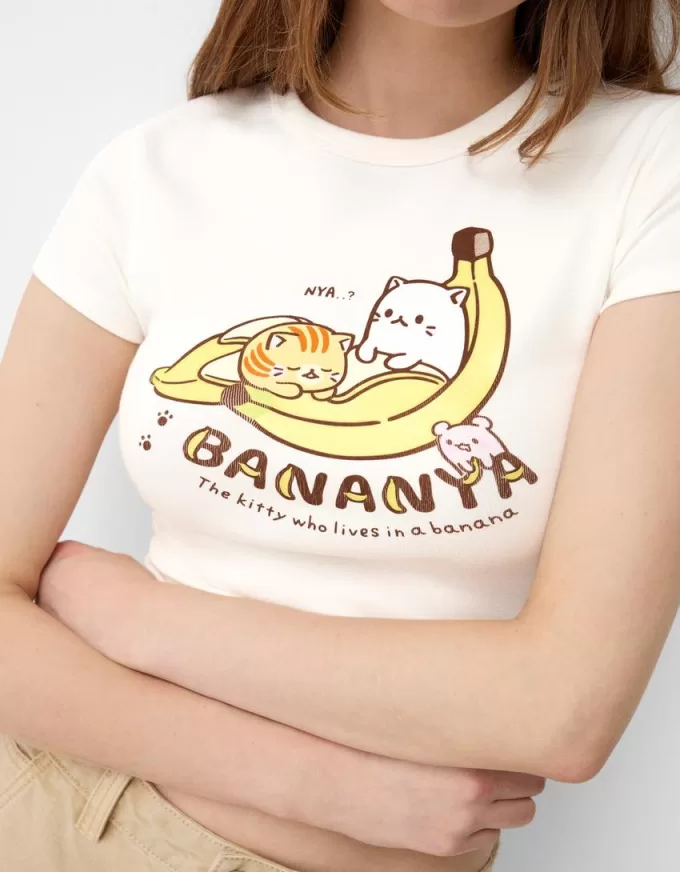 Tricou Bananya cu maneca scurta Tricou Bananya cu maneca scurta