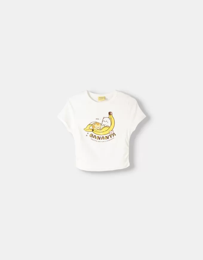 Tricou Bananya cu maneca scurta Tricou Bananya cu maneca scurta