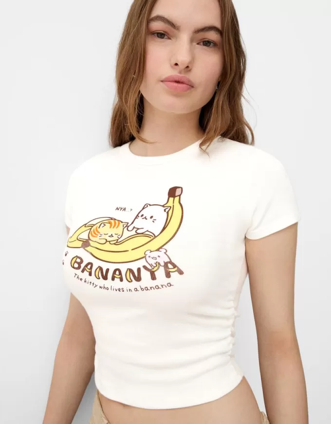 Tricou Bananya cu maneca scurta Tricou Bananya cu maneca scurta
