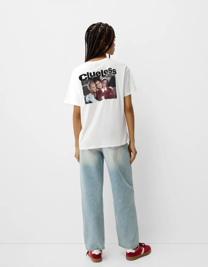 Tricou Clueless cu mânecă scurtă