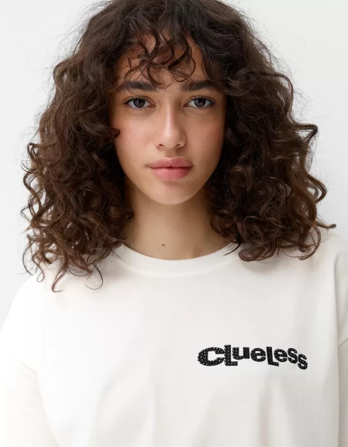 Tricou Clueless cu mânecă scurtă