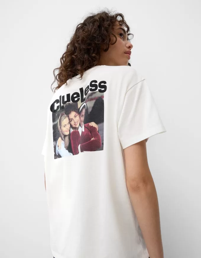 Tricou Clueless cu mânecă scurtă