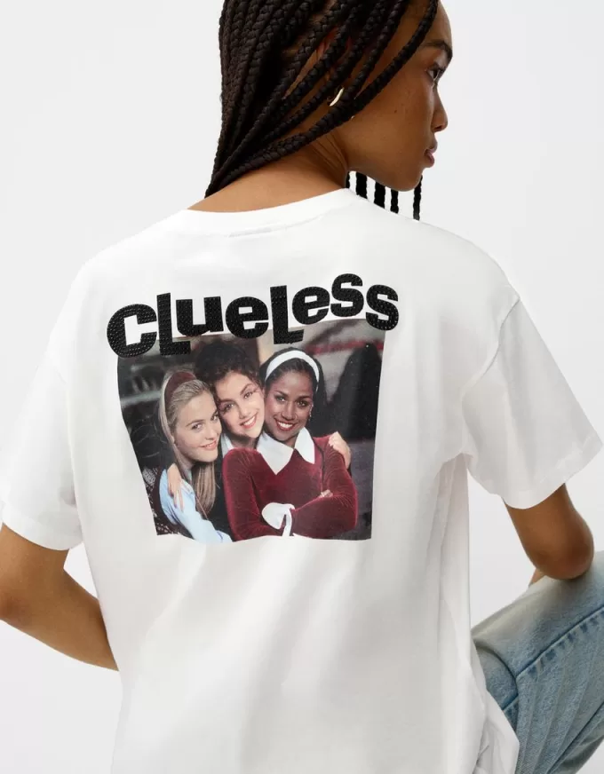Tricou Clueless cu mânecă scurtă