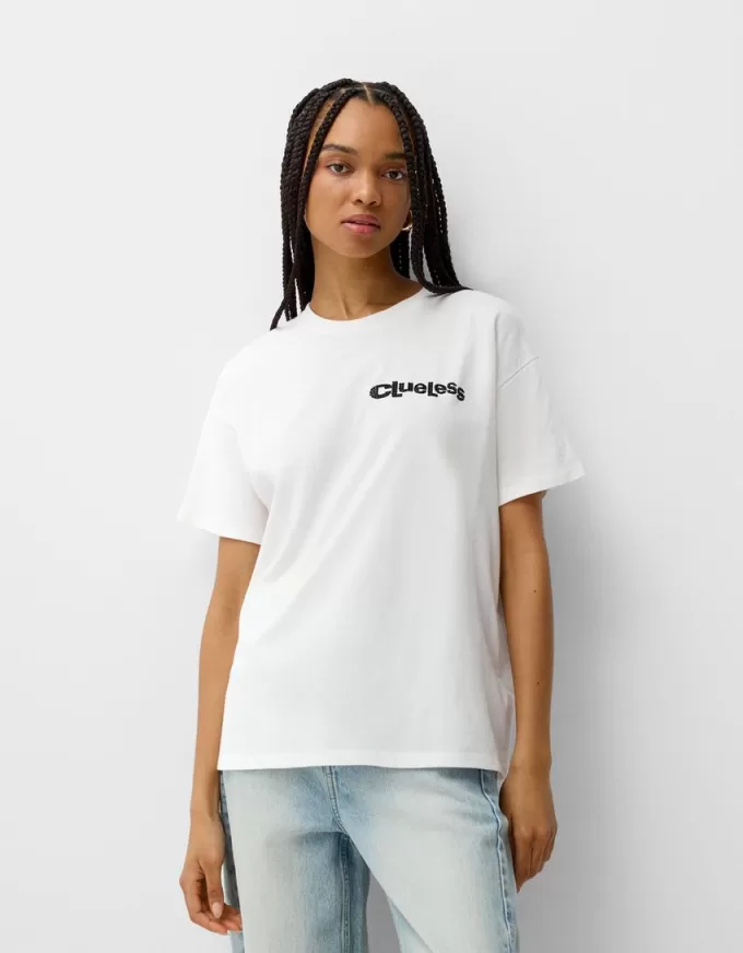 Tricou Clueless cu mânecă scurtă