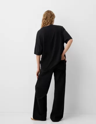 Tricou Frieren oversize cu maneca scurta