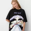 Tricou Frieren oversize cu maneca scurta Tricou Frieren oversize cu maneca scurta