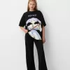 Tricou Frieren oversize cu maneca scurta Tricou Frieren oversize cu maneca scurta