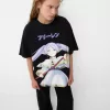 Tricou Frieren oversize cu maneca scurta Tricou Frieren oversize cu maneca scurta
