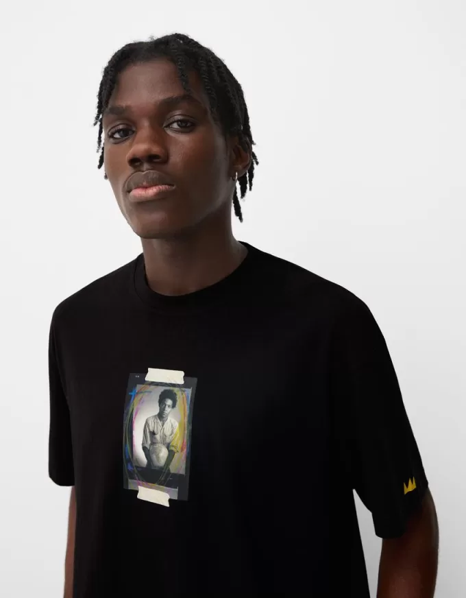 Tricou Jean-Michel Basquiat cu maneca scurta Tricou Jean-Michel Basquiat cu maneca scurta