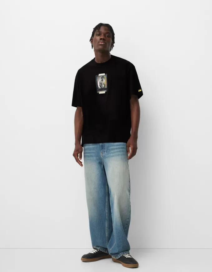 Tricou Jean-Michel Basquiat cu maneca scurta Tricou Jean-Michel Basquiat cu maneca scurta