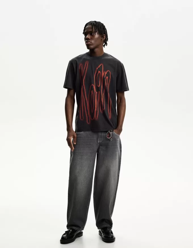 Tricou Korn cu maneca scurta Tricou Korn cu maneca scurta