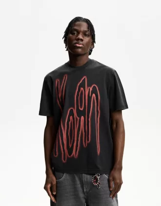 Tricou Korn cu maneca scurta