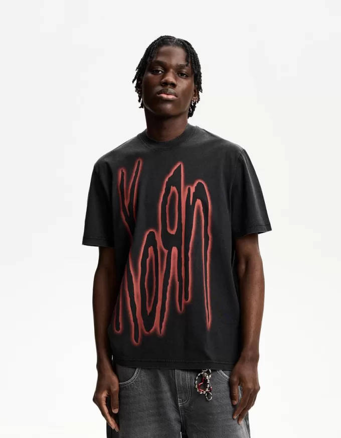 Tricou Korn cu maneca scurta Tricou Korn cu maneca scurta