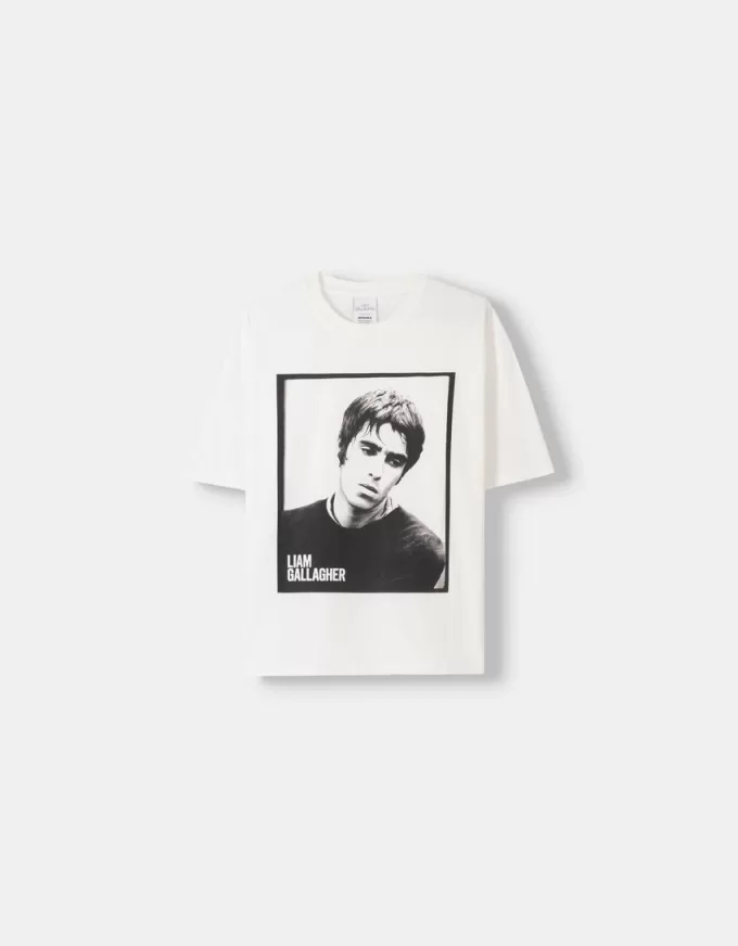 Tricou Liam Gallagher cu maneca scurta Tricou Liam Gallagher cu maneca scurta
