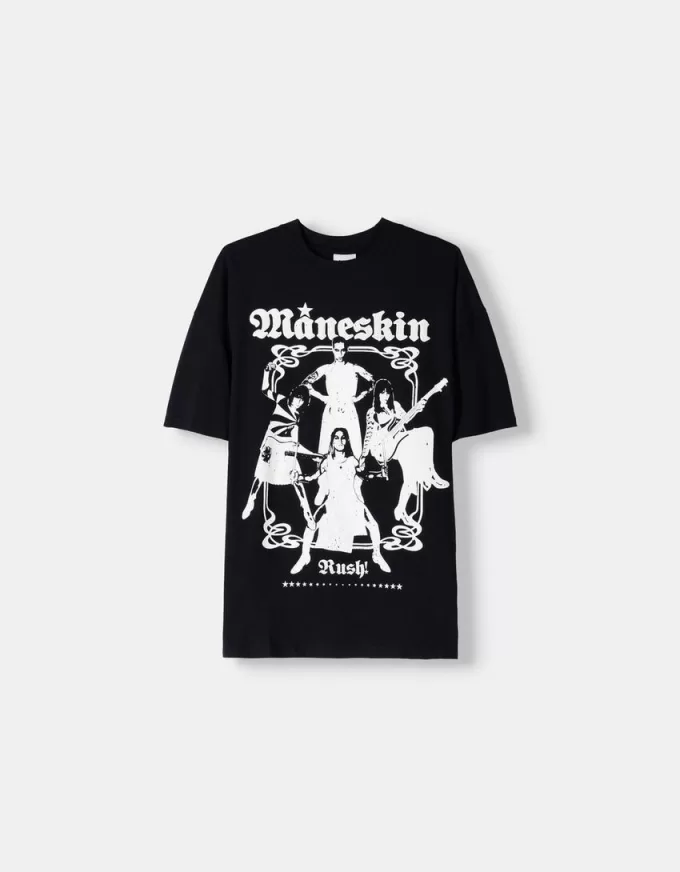 Tricou Måneskin cu mânecă scurtă