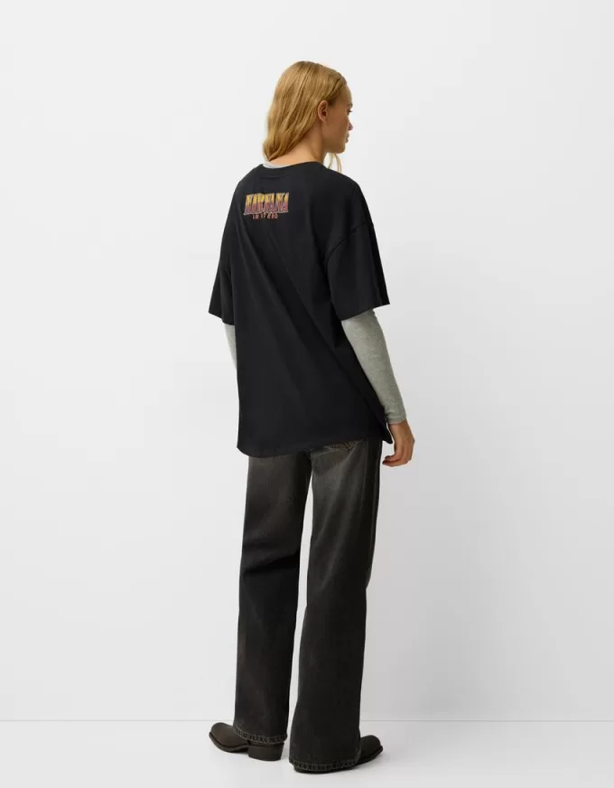 Tricou Nirvana cu maneca scurta